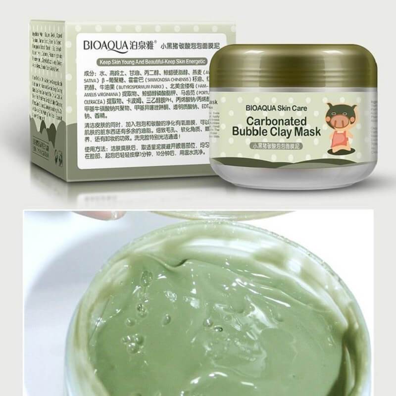 (BQY0511) Carbonated Bubble Clay Facial Mask