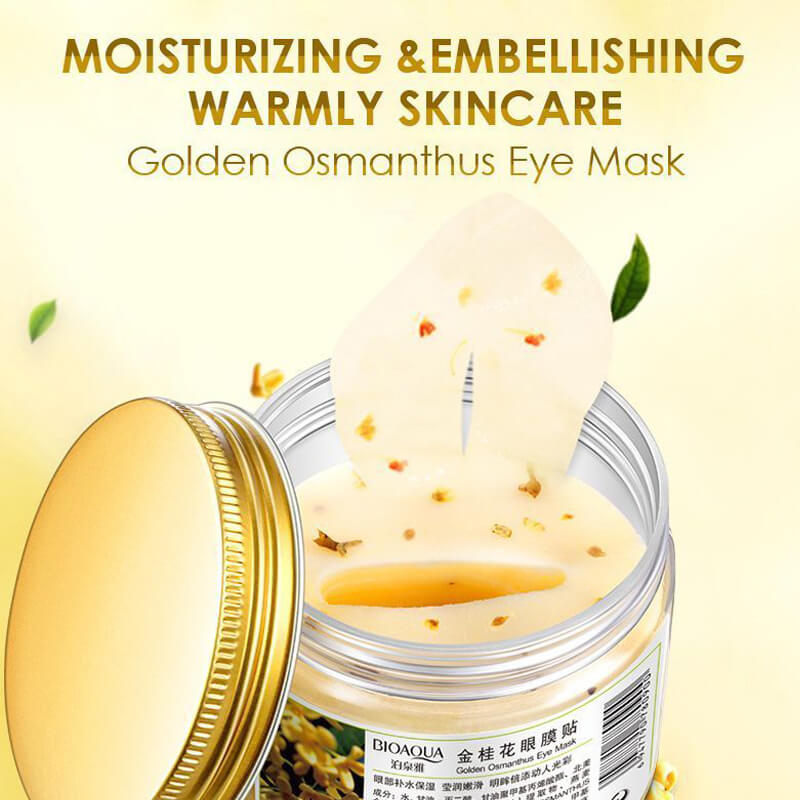 Golden Osmanthus Eye Mask