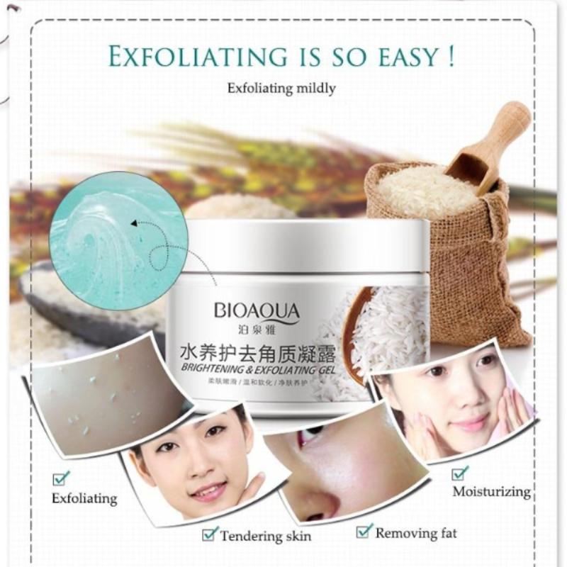 (BQY7519) Rice Exfoliating Gel Body Cream