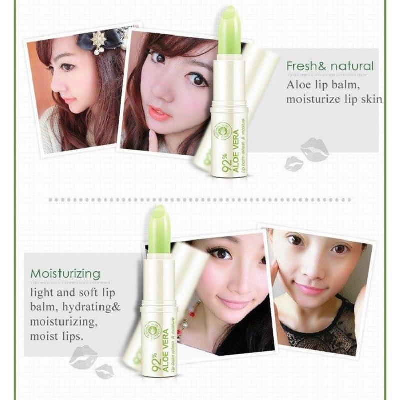 (BQY3864) Aloe Moisturizing & Repair Lip Wrinkles Lipsticks